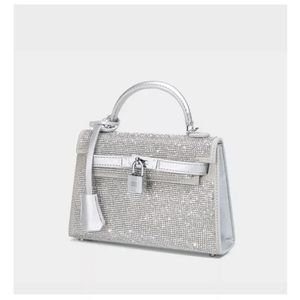 Rhinestones Small Classic City Handbag